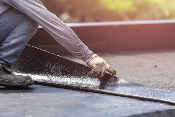Professional Waterproofing technician working in South Elgin, IL